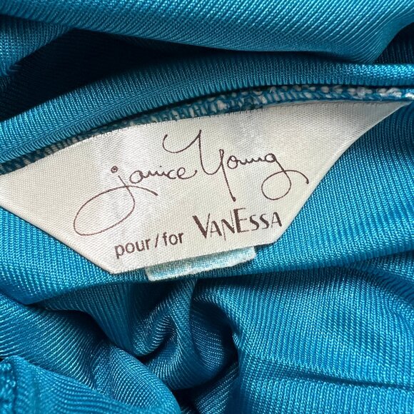 Vintage Union Made Maxi Slip Dress Romantic Regency Princess Dainty 60s 70s Sexy - Picture 5 of 7